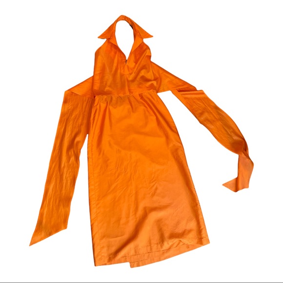 MaxMara Silk Halter Dress - Picture 4 of 9